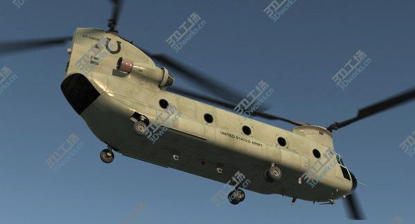 images/goods_img/20210312/3D model US Army Transport Helicopter CH-47 Chinook/5.jpg